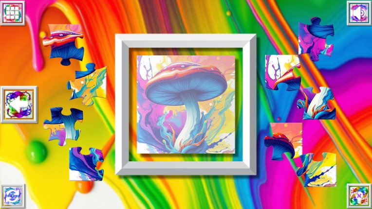 Color Splash: Mushrooms screenshot