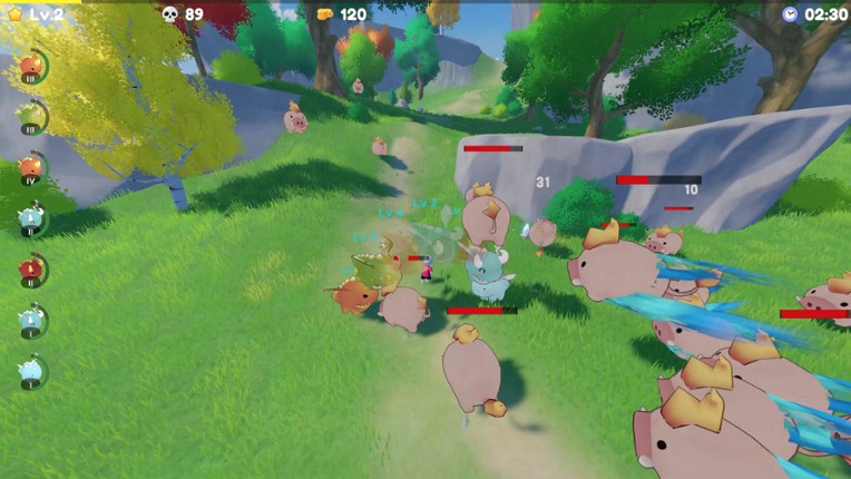 Dragon Eggs: Adventure in Fractal Bullet Hell screenshot