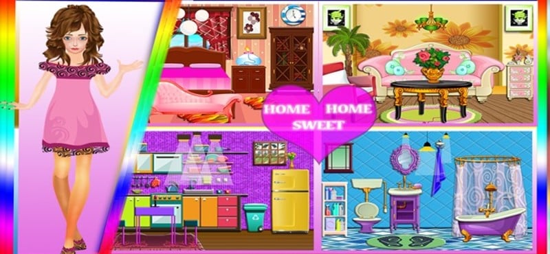 Dreamy Doll House Decoration screenshot