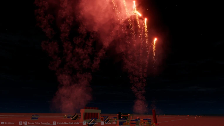 Fireworks Show Simulator screenshot