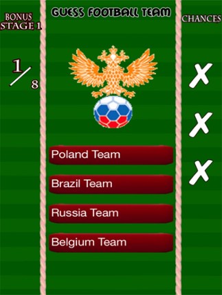 Football Clubs Logo Quiz puzzle game - Guess Country &amp; Soccer Flags Icons Image