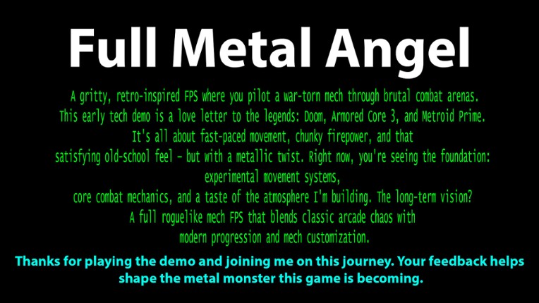 Full Metal Angel Image