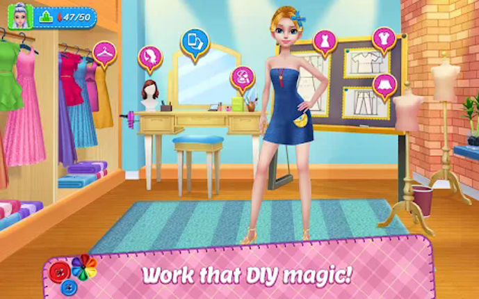 DIY Fashion Star - Doll Game screenshot