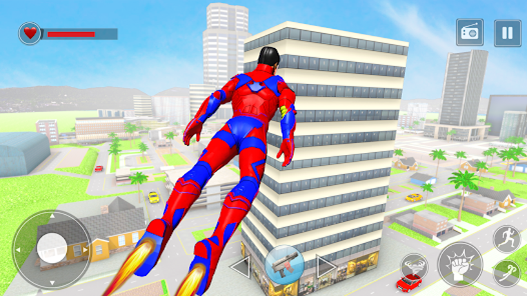 Super Rope: Flying Hero Game screenshot