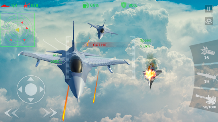 FlyVRX Fighter Jet - Air Force screenshot