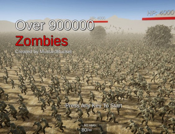 OVER 900000 ZOMBIES (7DFPS) screenshot