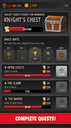 Chess Puzzles - Board game screenshot