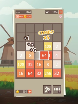 Merge the Number: Slide Puzzle Image
