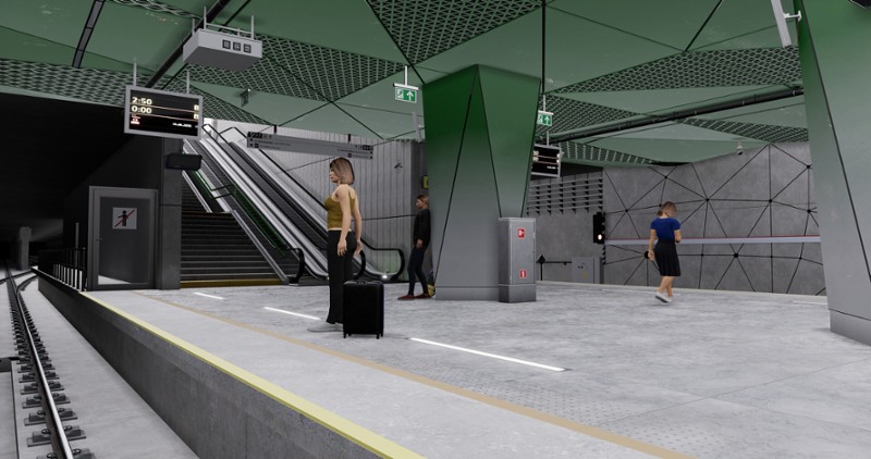 MetroSim - The Subway Simulator screenshot