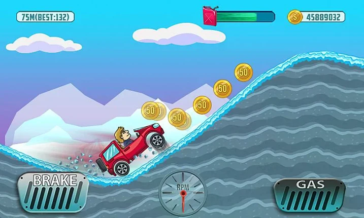 Mountain Car Climb screenshot