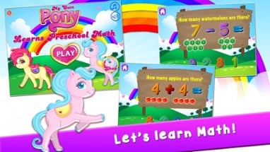 My Pony Play Math Games Image