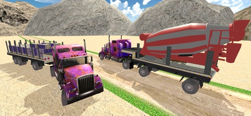 Offroad Hinge Transport Truck Image