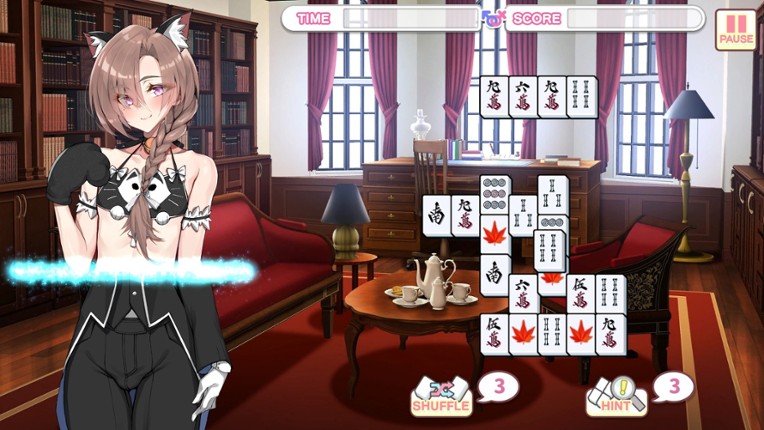 Otoko Cross: Pretty Boys Mahjong Solitaire screenshot