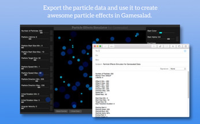 Particle Effects Simulator for Gamesalad - Free Image