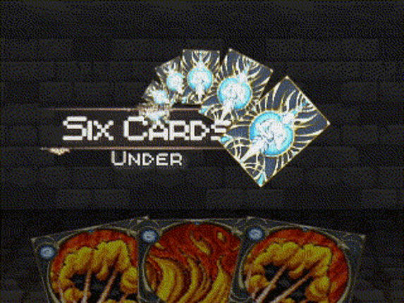 Six Cards Under Image