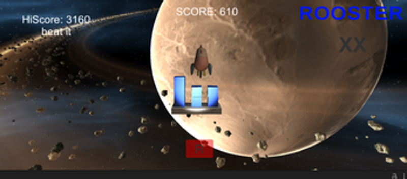 SpaceFall screenshot