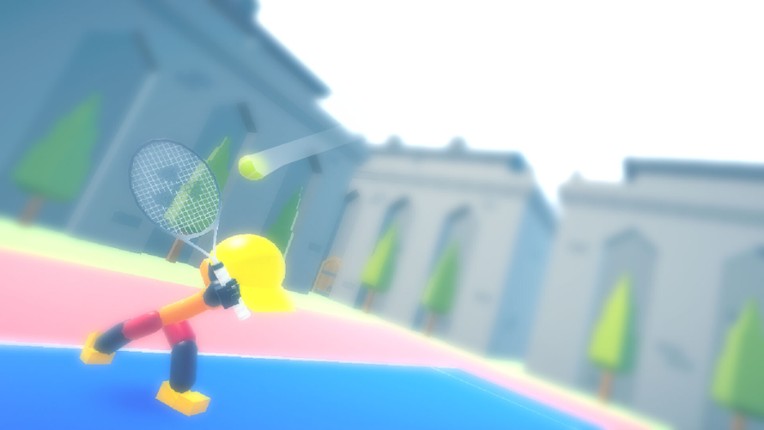 Stickman 3D Tennis DELUXE screenshot