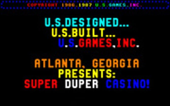 Super Duper Casino Game Cover