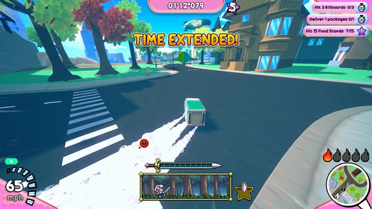 Truck-kun is Supporting Me from Another World?! screenshot