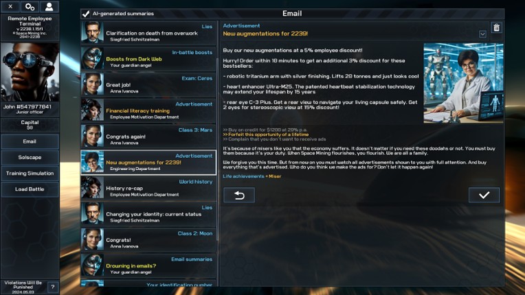 Violations Will Be Punished screenshot