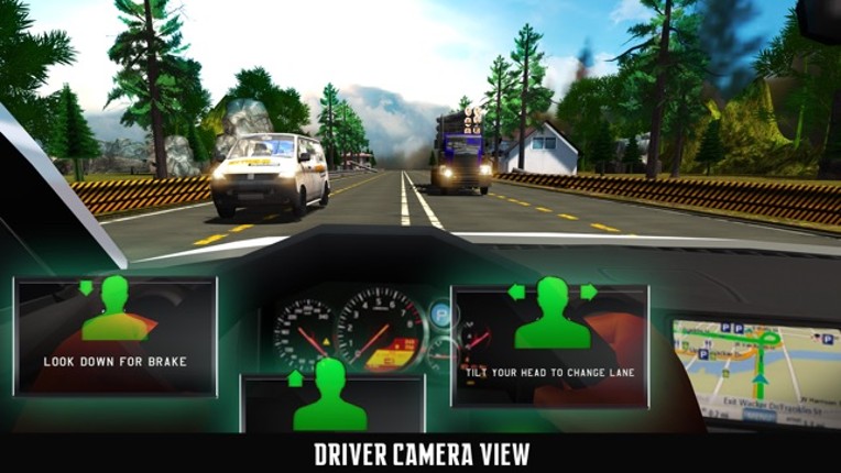 VR Highway Racing in Car Driver screenshot