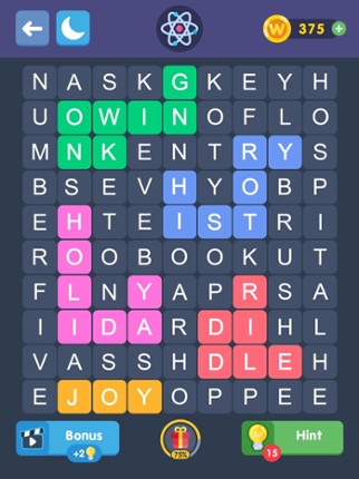 Word Search Puzzles for Adults screenshot
