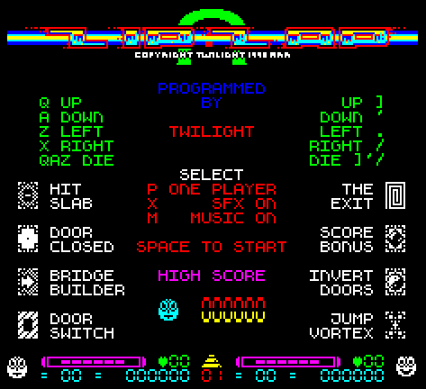 Games like Zip'n Zap (Oric)