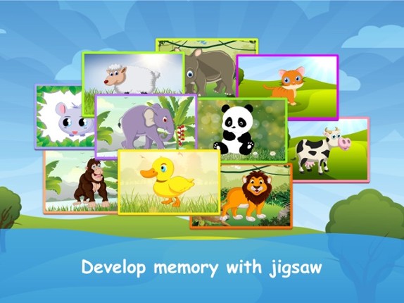 Zoo Animals: Puzzle for Kids screenshot