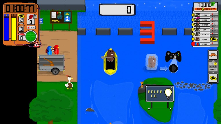 Beaver Fun River Run: Steam Edition screenshot