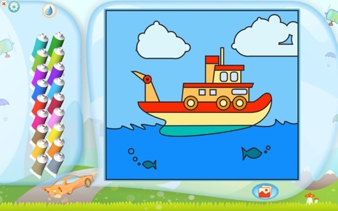 Color by Numbers - Cars Image