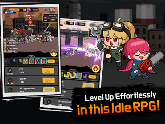 Meca Legends : Idle RPG screenshot