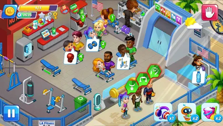 Gym Mania - Gym Workout Game Image
