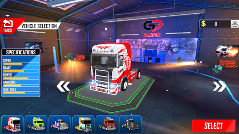 Truck Driving Offline Games 3d screenshot
