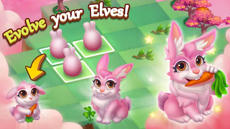 Merge Elves-Merge 3 Puzzles screenshot