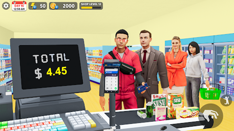 Supermarket Simulator 3D Game screenshot