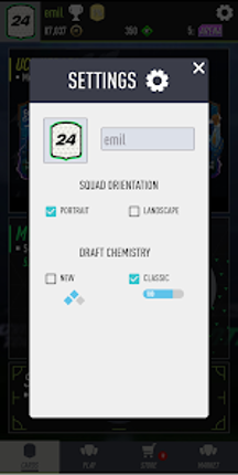 Nicotom 24 Draft + Pack Opener screenshot
