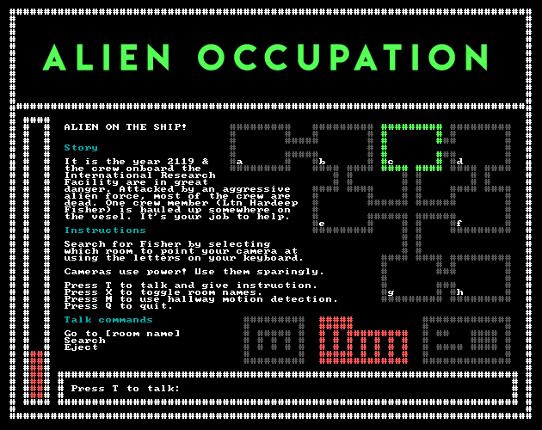 Alien Occupation Game Cover