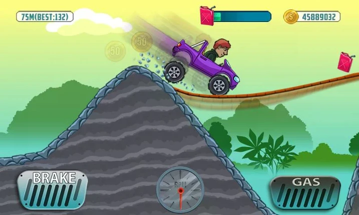 Mountain Car Climb Image