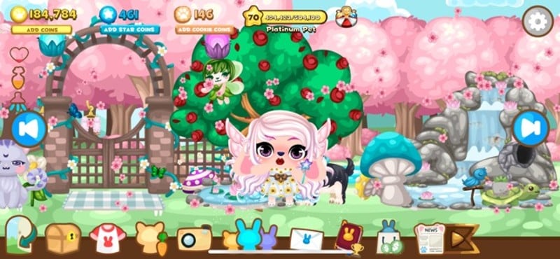 Pet Paradise - Virtual Pet screenshot