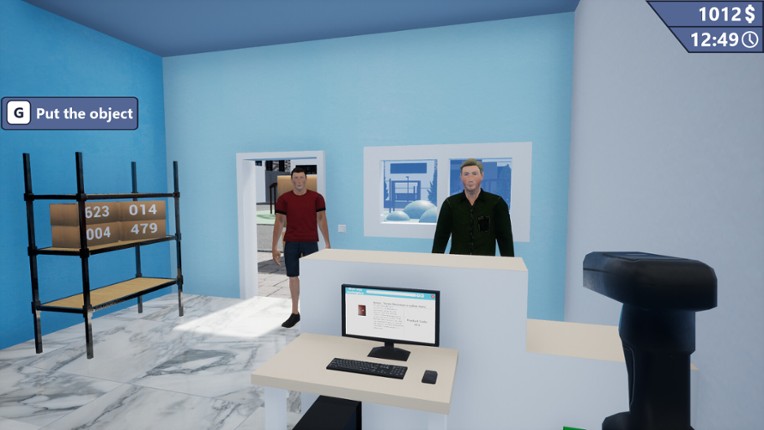 Pickup Point Simulator screenshot