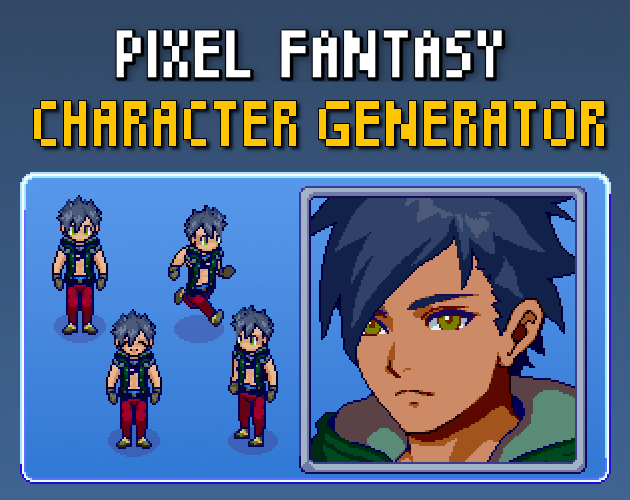 Games like Pixel Fantasy - Character Generator