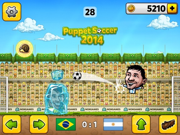 Puppet Soccer 2014 screenshot