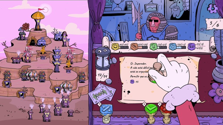 Stamperor! The Jester's Decree screenshot