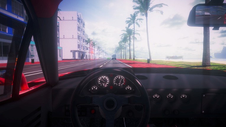 Synthwave Driver screenshot