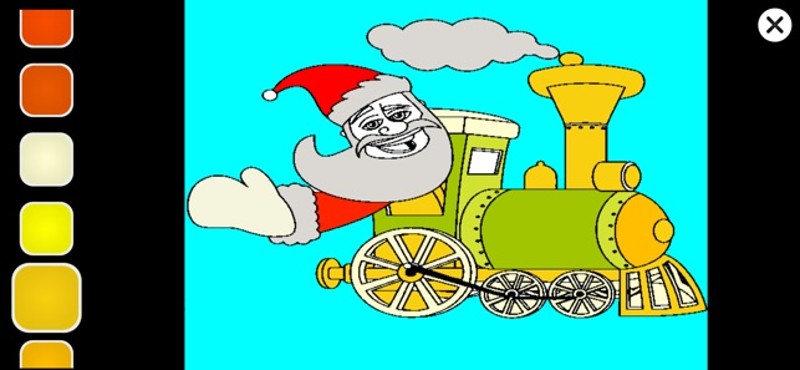 Train Drawing Coloring Book screenshot