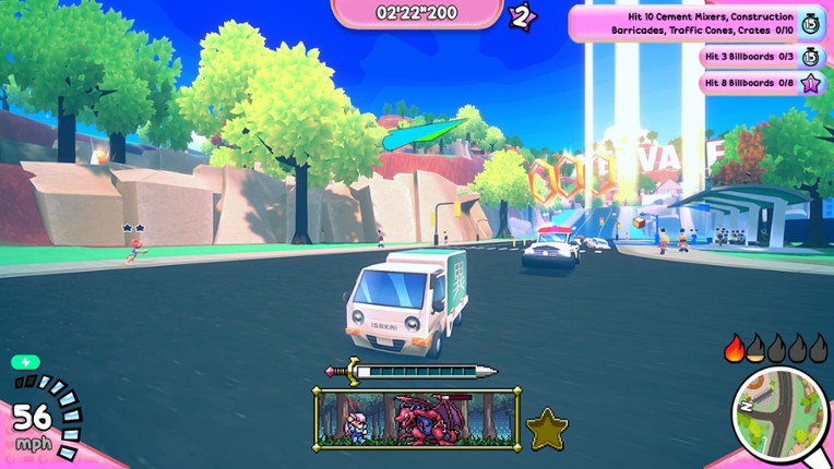 Truck-kun is Supporting Me from Another World?! screenshot