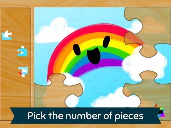 Weather Puzzles for Toddlers and Pre-K - Science for Kids! Educational learning games about seasons and climate, from sun to snow! screenshot