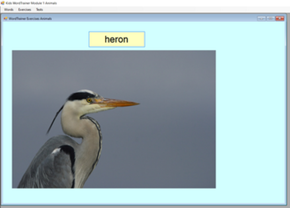 WordTrainer Animals screenshot