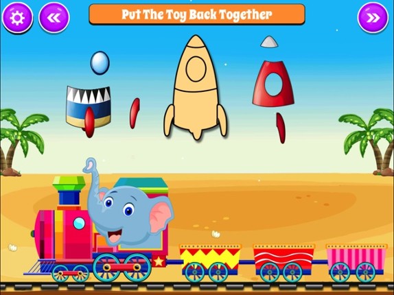 ABC 123 Learning Train For Kids screenshot