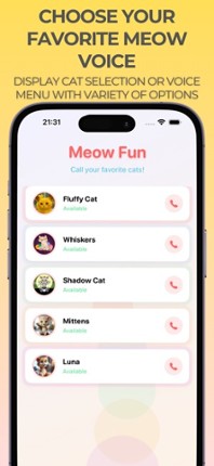 Cat Call Simulator: Meow Fun screenshot